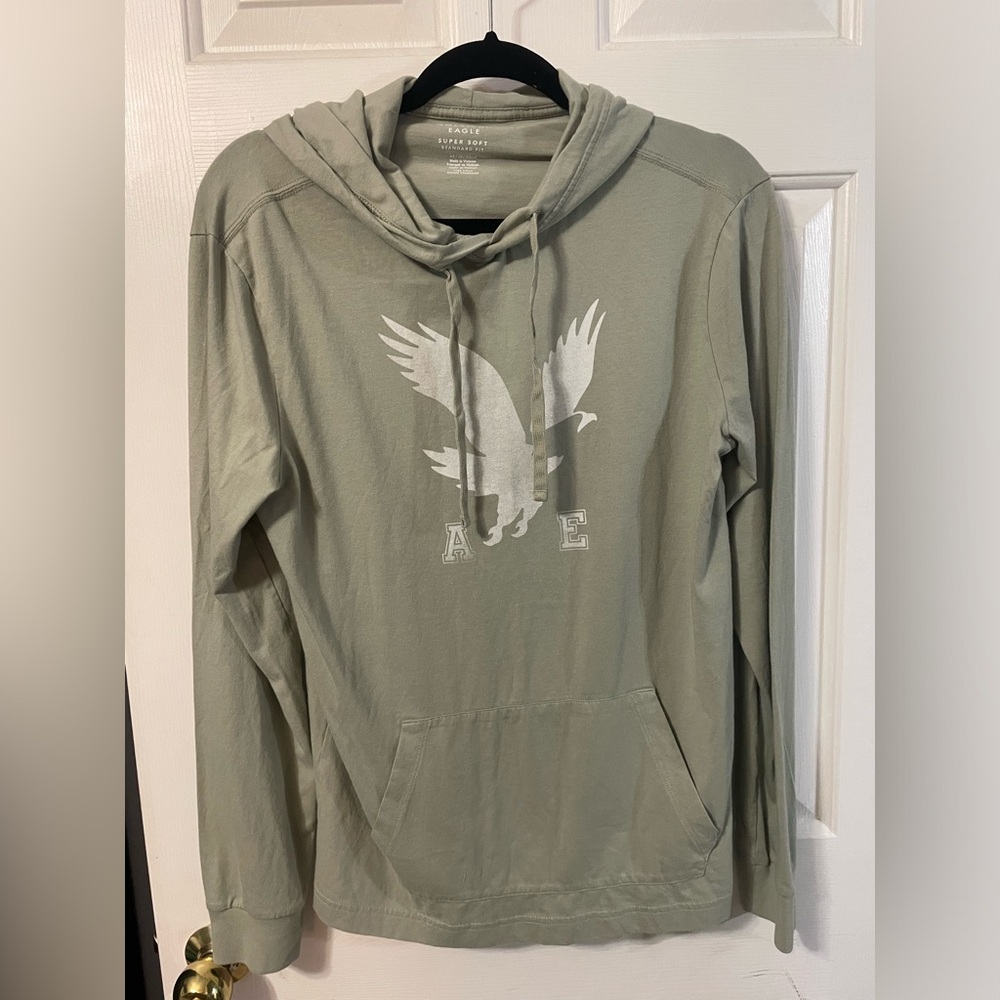 American Eagle Men’s XS Super Soft Hooded Tshirt